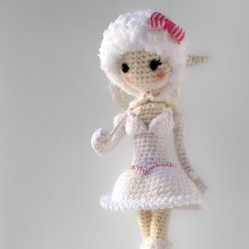 Miss Leah the Sheep Tightrope Walker amigurumi pattern by Diceberry Designs