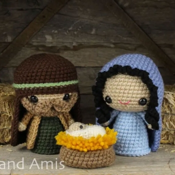 Nativity Set amigurumi pattern