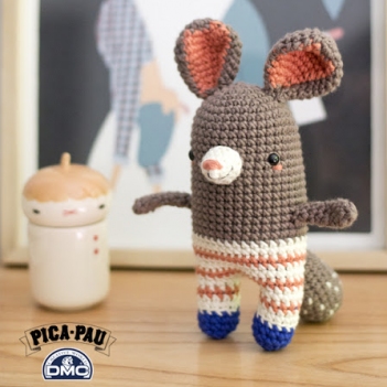  Rocco Chinchilla amigurumi pattern