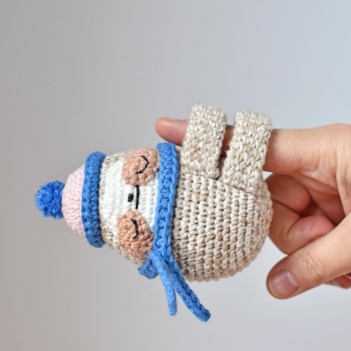 Sleepy Sloth amigurumi pattern