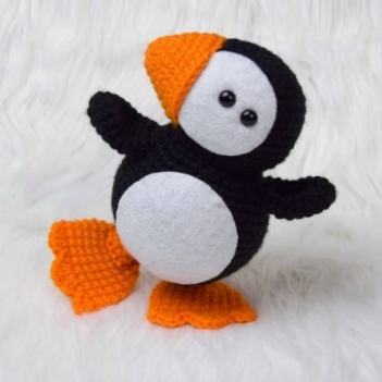 arctic puffin amigurumi pattern