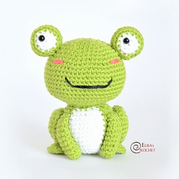 baby frog amigurumi pattern