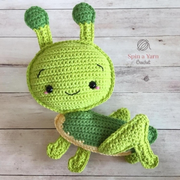 grasshopper amigurumi pattern