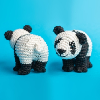 little baby panda amigurumi pattern