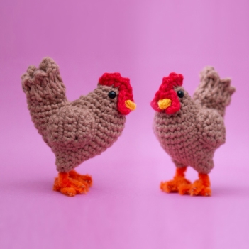 little hen amigurumi pattern