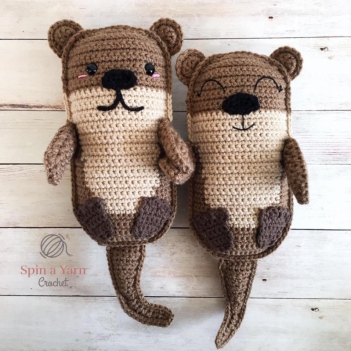 otter family amigurumi pattern