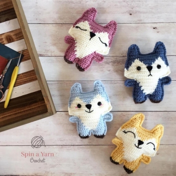 pocket fox amigurumi pattern