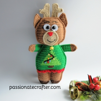 ruby the reindeer ragdoll amigurumi pattern