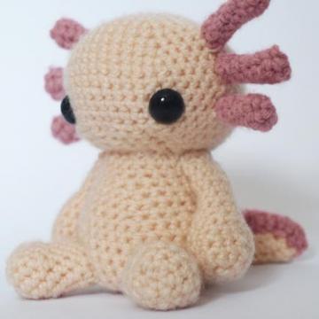 Axolotl amigurumi pattern by Maffers Toys