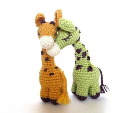 Dreamy Giraffes amigurumi pattern by Irene Strange
