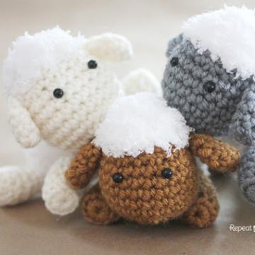 Little Lambs amigurumi pattern