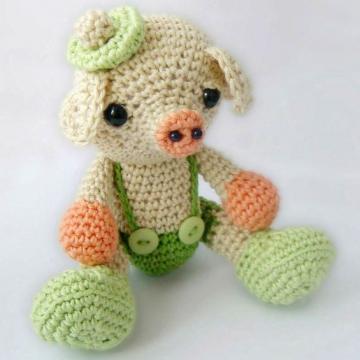Little Pig amigurumi pattern by Pepika