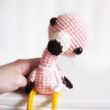 Lola the Flamingo amigurumi pattern by Sweet N' Cute Creations