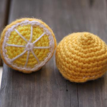 magnetic lemon amigurumi pattern