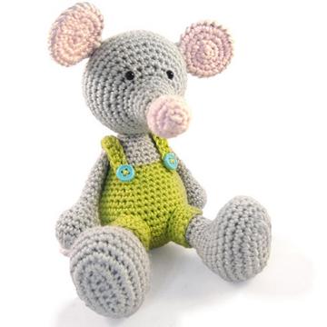 Manfred the Mouse amigurumi pattern by Pii_Chii