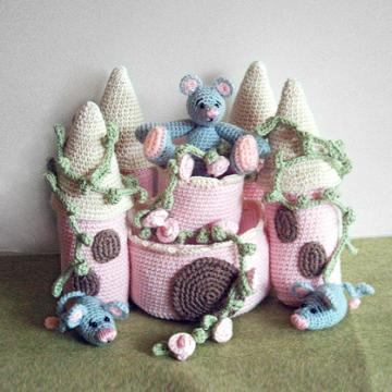 Mice Castle amigurumi pattern by Tilda & Filur