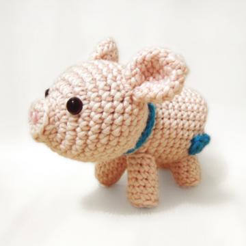 Porkie the Piggy amigurumi pattern by Sweet N' Cute Creations
