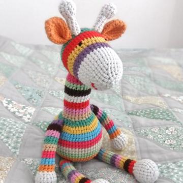 Stripy Giraffe amigurumi pattern