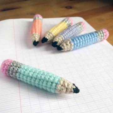 tiny pencils amigurumi pattern