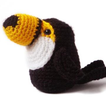 Zico the Toucan amigurumi pattern by MysteriousCats