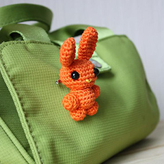 Tiny Bunny amigurumi pattern by Happyamigurumi