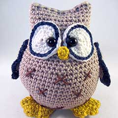 Udo the Owl amigurumi pattern by Pii_Chii