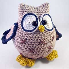 Udo the Owl amigurumi by Pii_Chii
