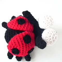 Vera the Ladybug amigurumi by FreshStitches