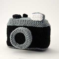 Vintage Photo Camera amigurumi pattern by The Flying Dutchman Crochet Design