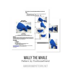 Wally the Whale amigurumi pattern by Footloosefriend