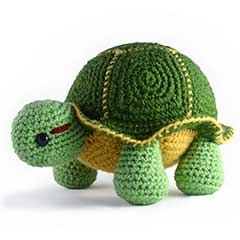 Orion the turtle amigurumi pattern by Bluephone Studios