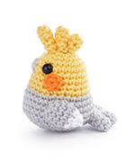 Cara the Cockatiel by DIY Fluffies
