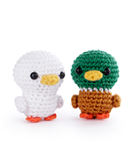 Mr. & Mrs. Duck by DIY Fluffies