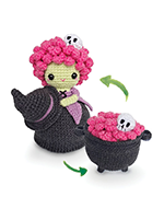 Reversible Witch & Cauldron by Chibiscraft