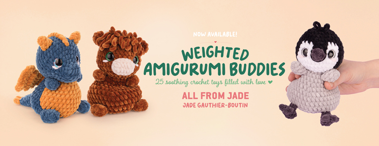 Weighted Amigurumi Buddies in pre-sale now!